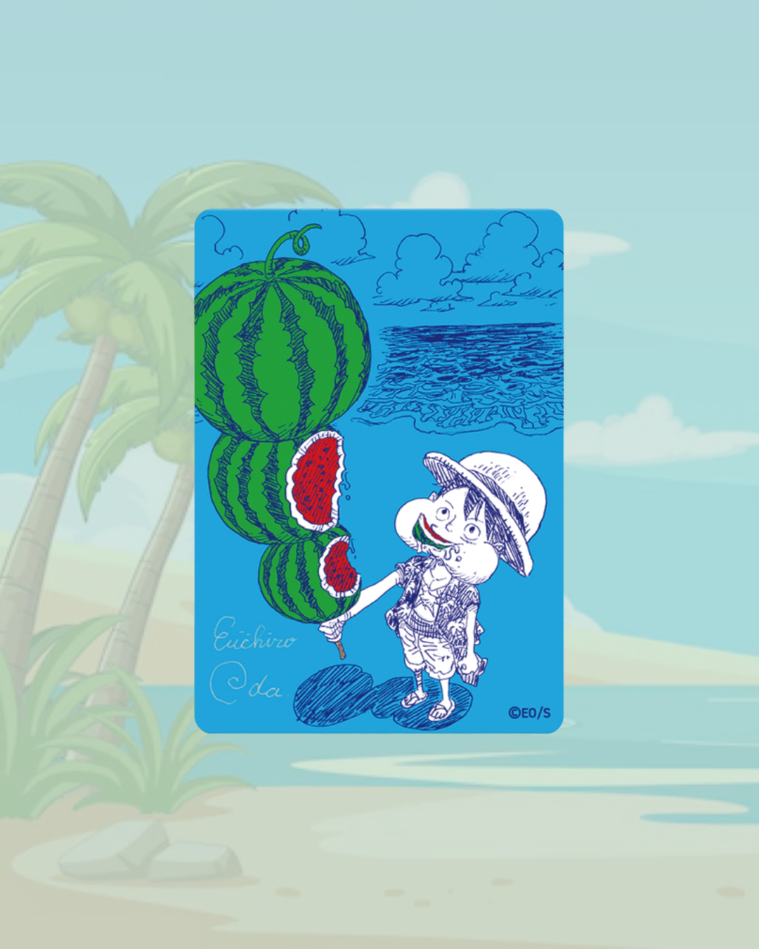 Carte One Piece - Luffy Pastèque - Natsucomi 2026